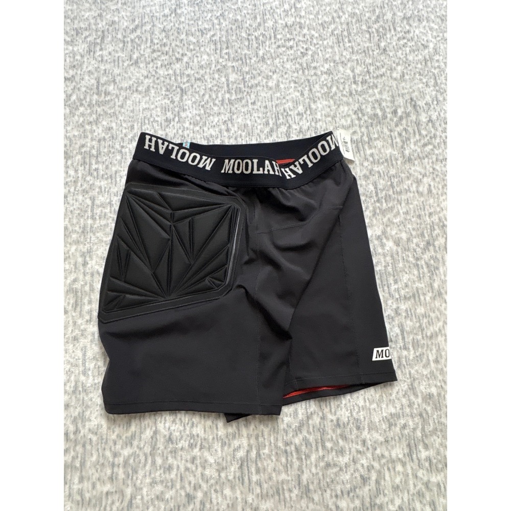Moolah Kicks Womens Basketball Padded Compression Shorts Black Size Medium NWOT
